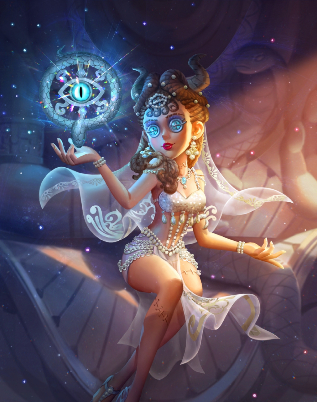 撒玛拉是求生者祭司菲欧娜的一款紫皮,这款紫皮诞生于2019年度演绎