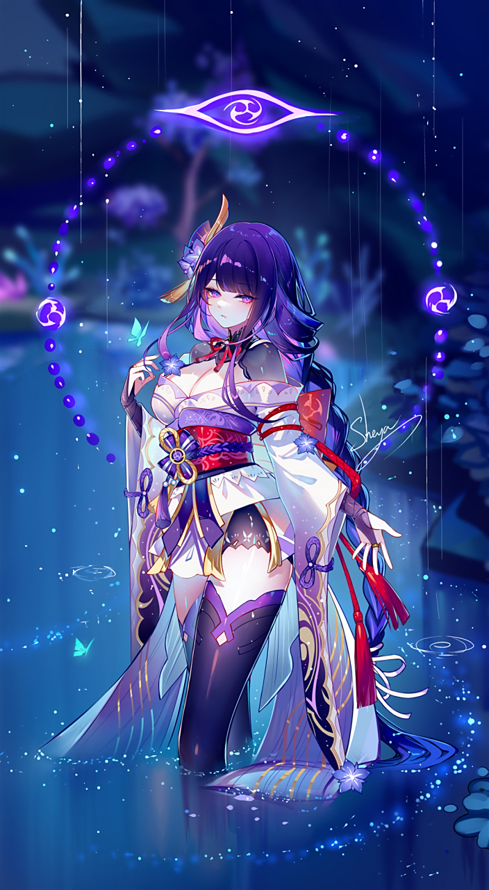 雷电将军 画师:sheya