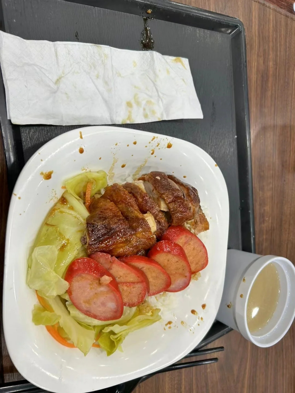 港大食堂工作人员的素质  不愧是你 香港 不愧是你 香港大学07 不愧