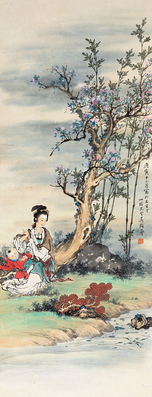 【 近现代 吴光宇 人物画 】  #人物画#  #国画