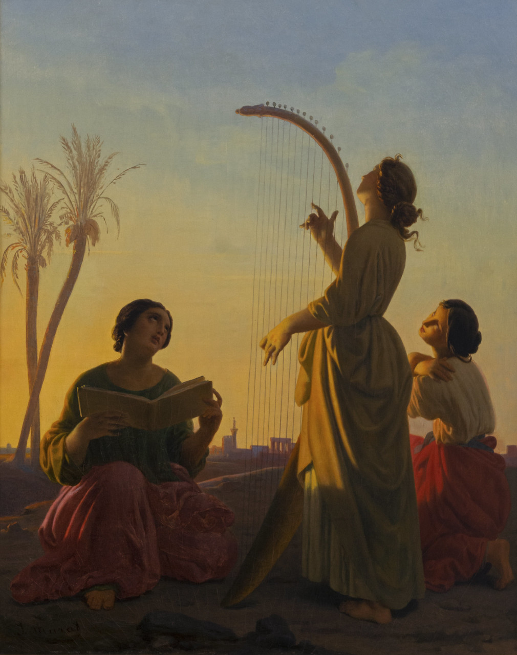 《古代音乐会》是jean murat于1840年左右创作的画作