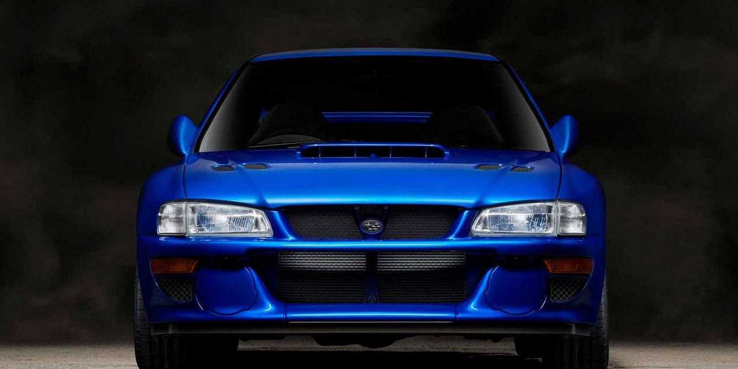 日前,斯巴鲁翼豹22b sti复刻发布了"prodrive p25",限量25台.[已阅]