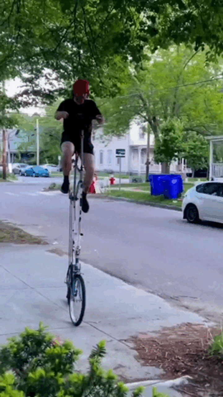 这是很么牌子的自行车?#搞笑