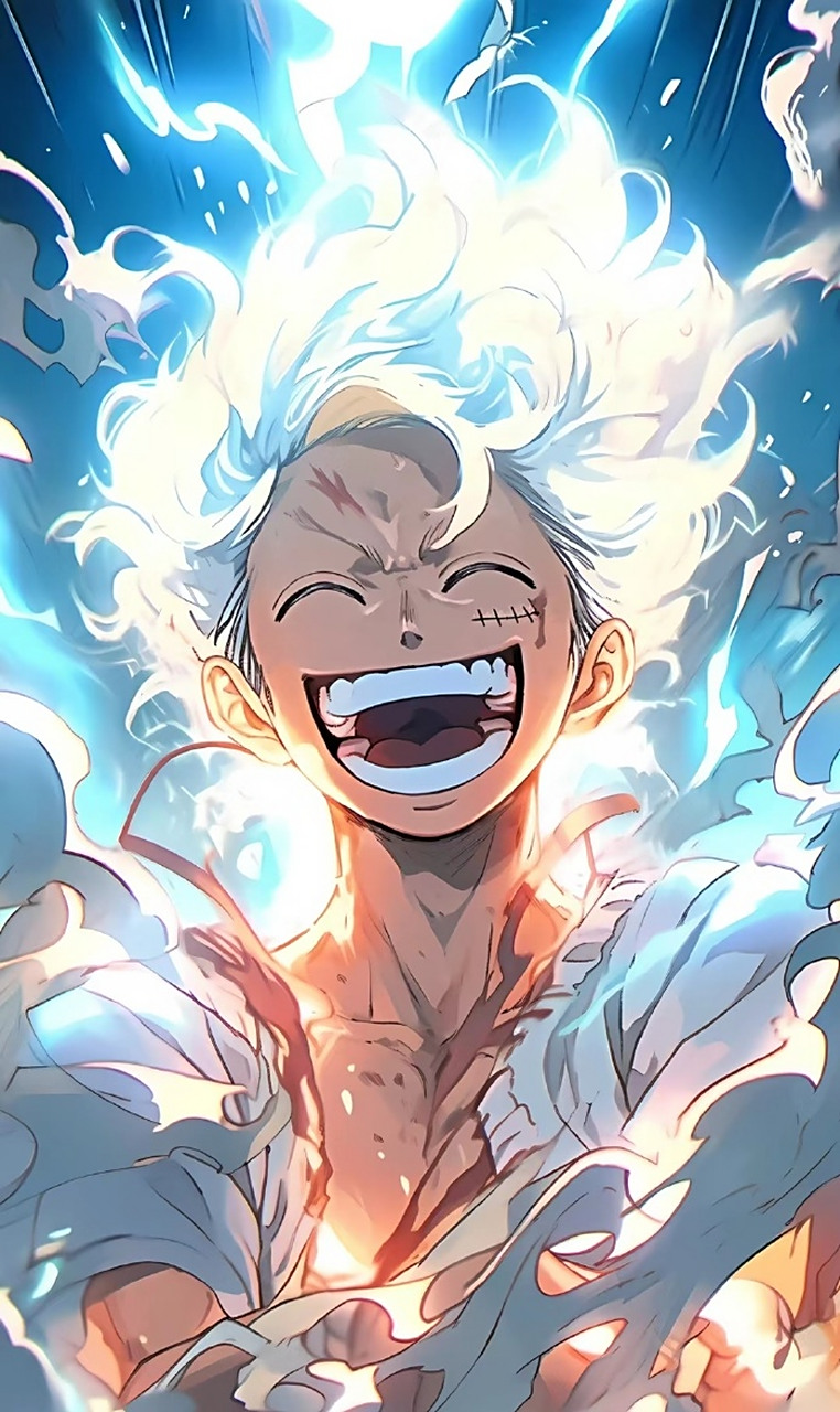 五档路飞,燃烧夏天的白色[火焰] #海贼王# #经典动漫#