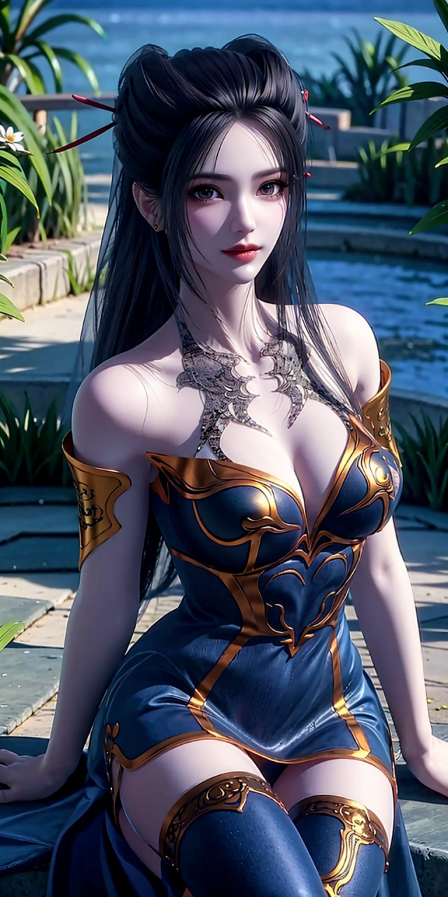 国漫女神焰灵姬 ai #天行九歌焰灵姬# #国漫女神# #ai绘画美女