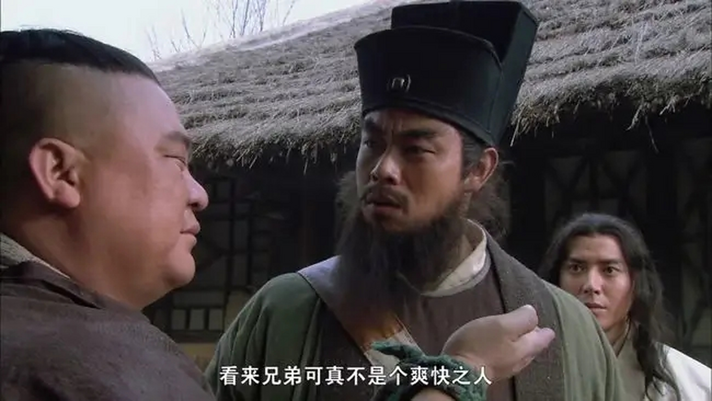 《水浒传》中,鲁智深要离开桃花山,李忠为给鲁智深凑路费,要下山去干