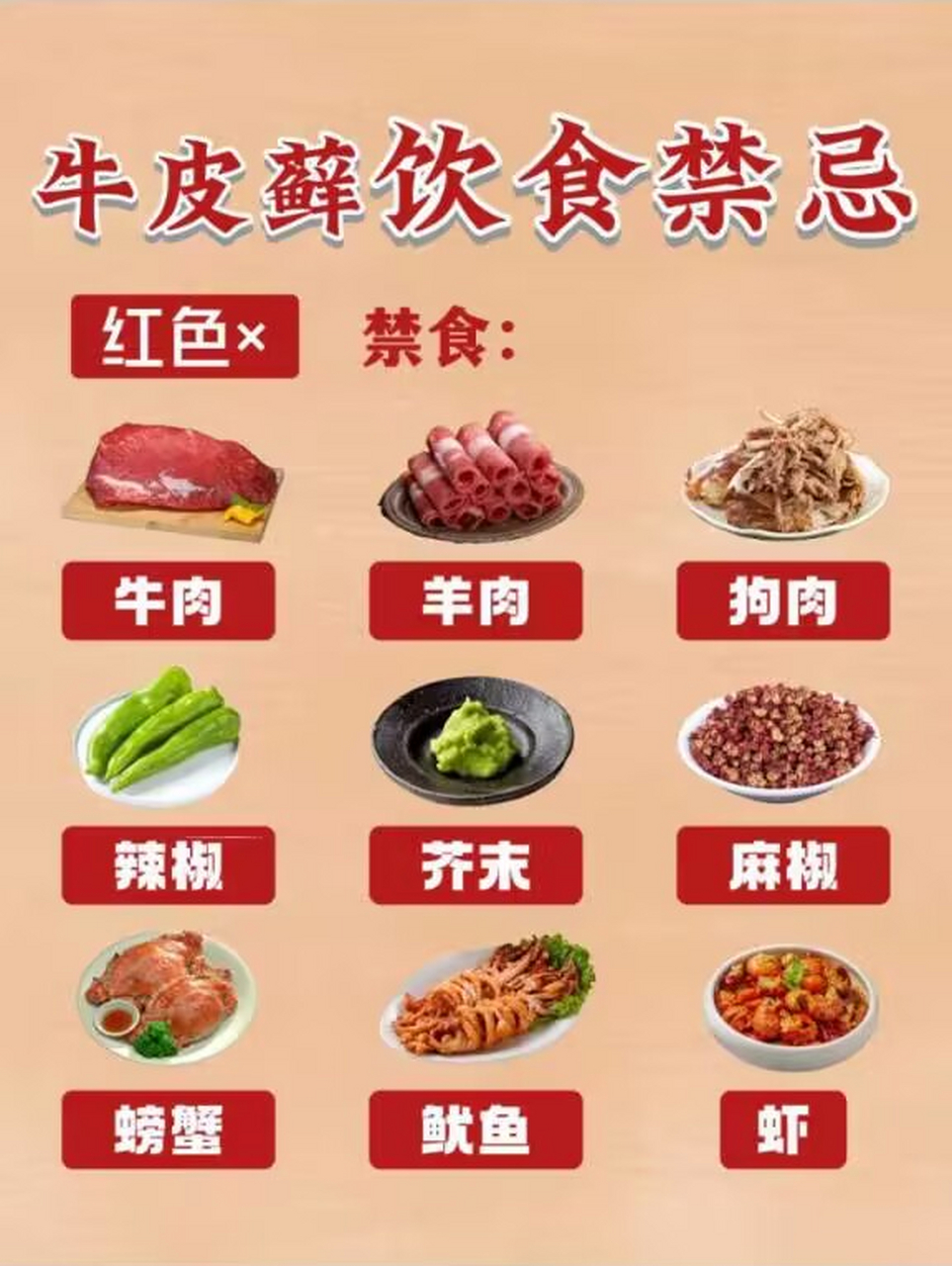 牛皮癣临床上称为"银屑病",银屑病患者饮食原则是清淡有营养.