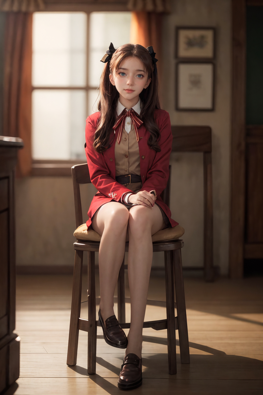 aicoser | 腿玩年,fate远坂凛高清美图