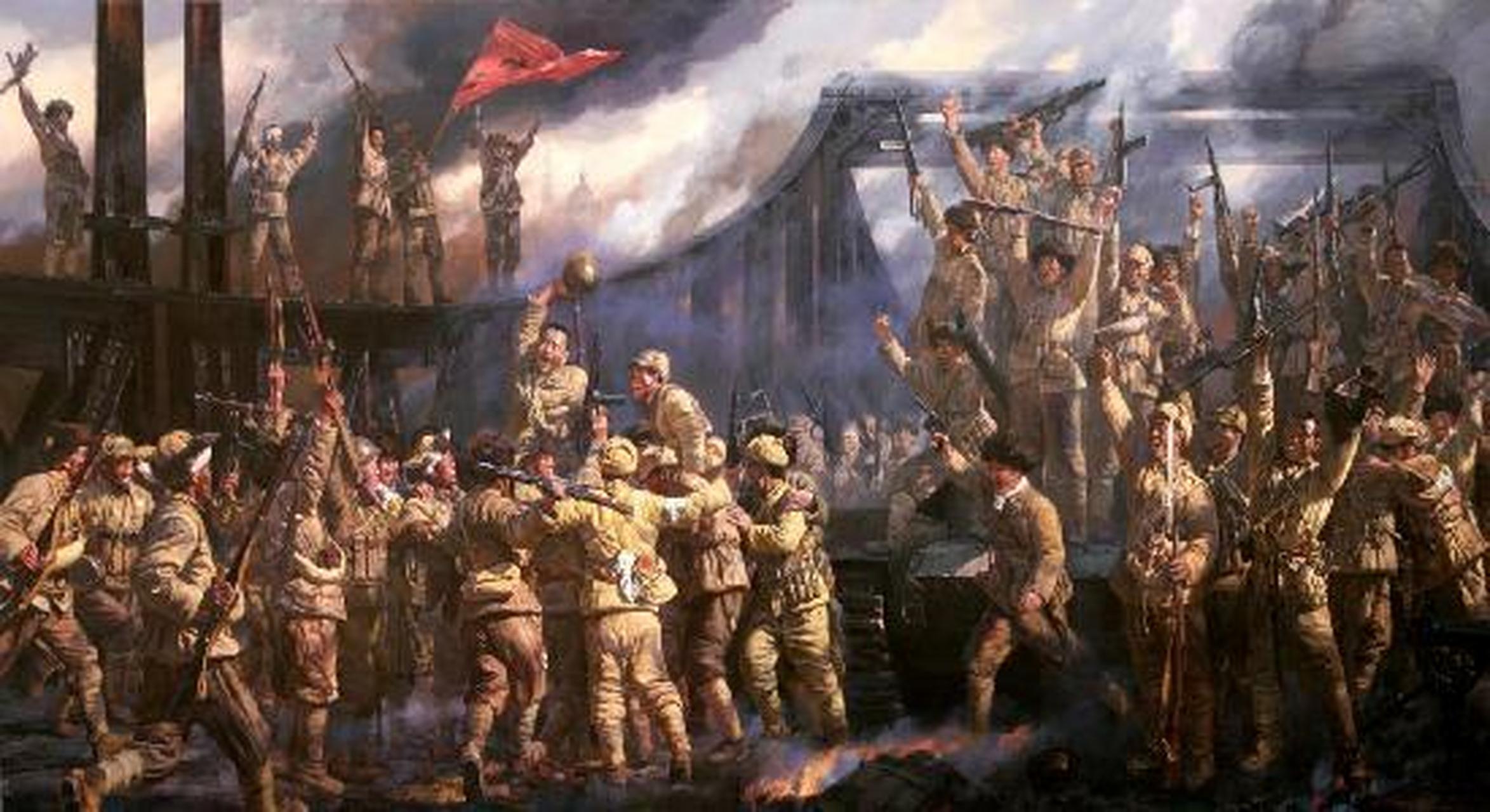 1948年11月初,辽沈战役胜利结束后,敌华北"剿总"傅作义集团面临着东北