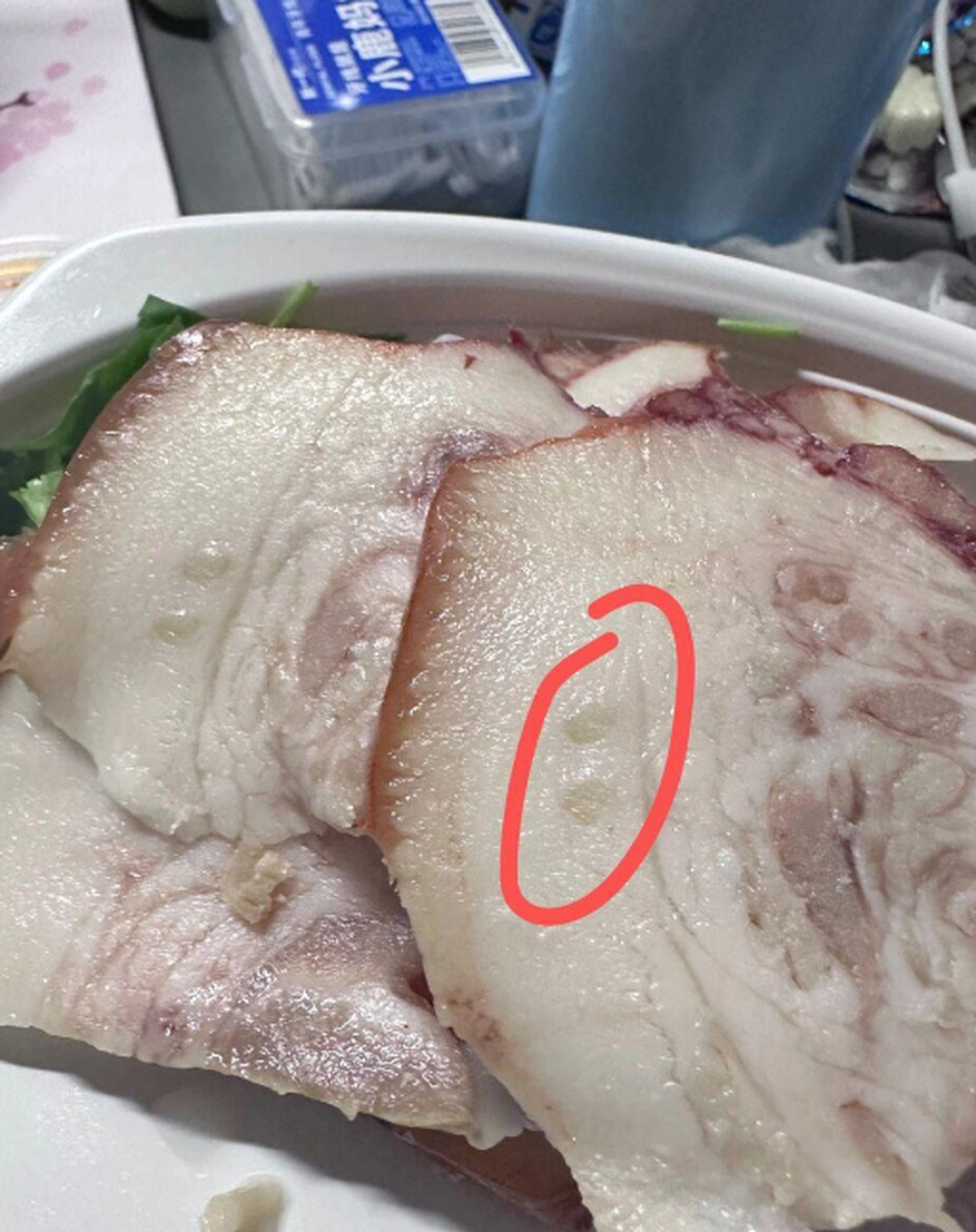 现在的商家淋巴肉都可以卖了.