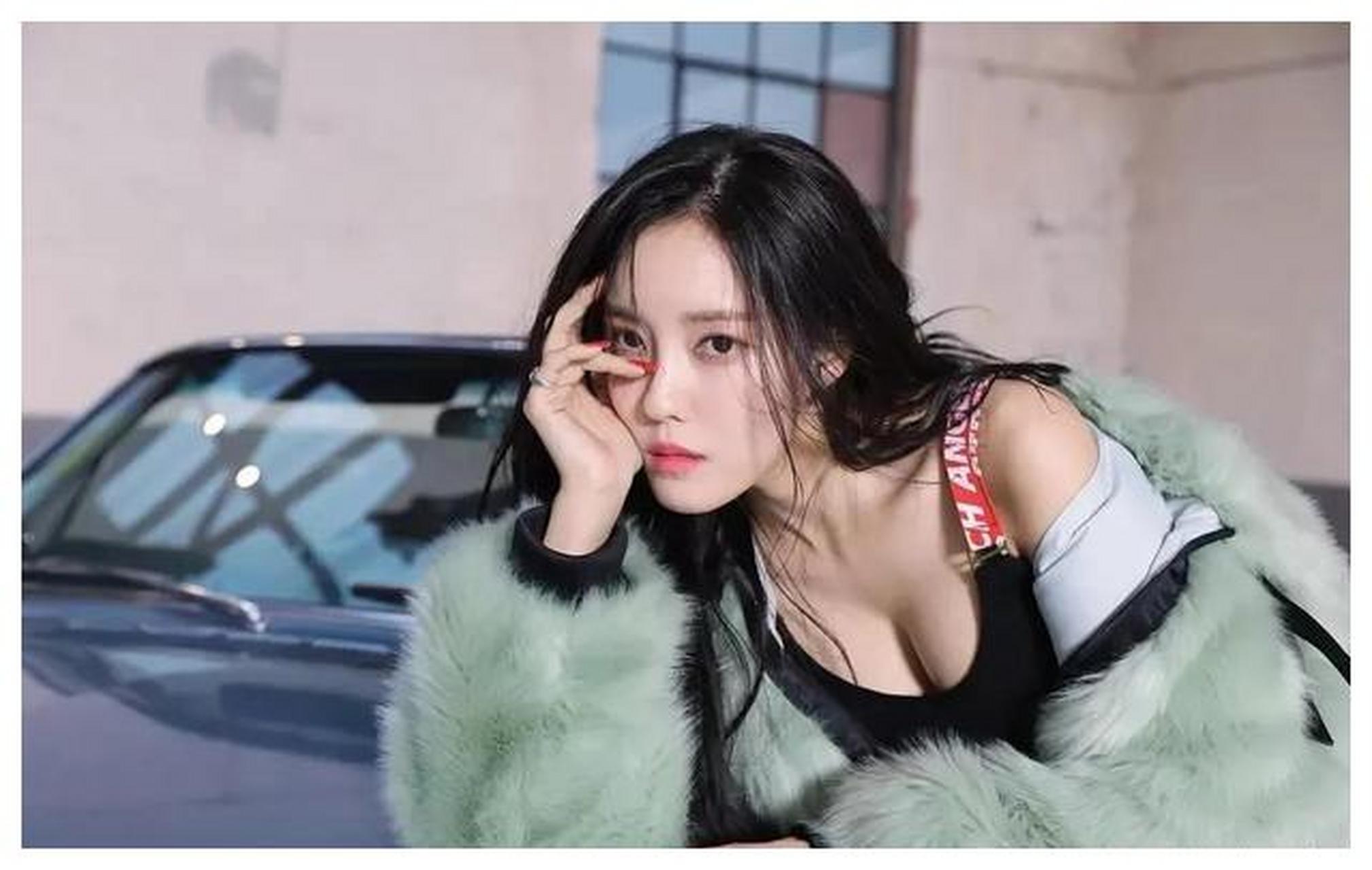 韩国顶级流量性感女神t-ara成员朴孝敏,天使面孔魔鬼身材
