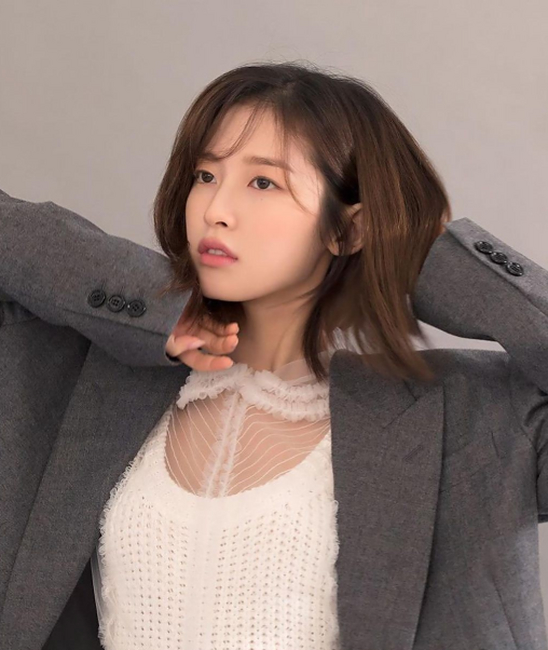 崔乂园arin短发造型太美,养成系美女,气质一绝!