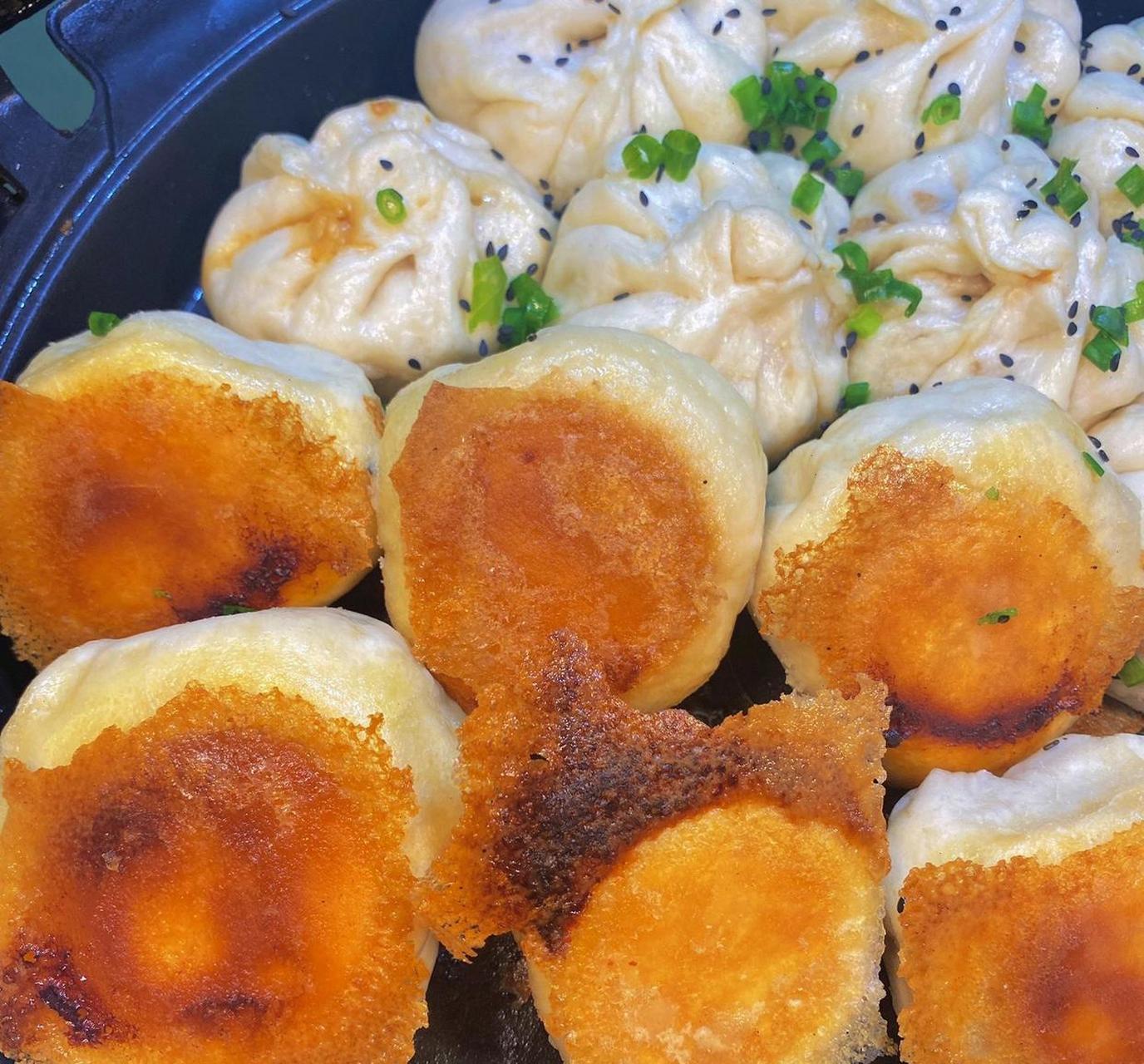 就想知道,水煎包你们一口气能吃几个家庭版本的水煎