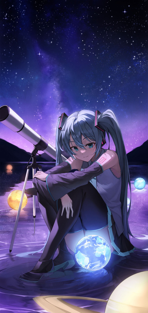 适合拿来当壁纸的初音未来[鲜花]