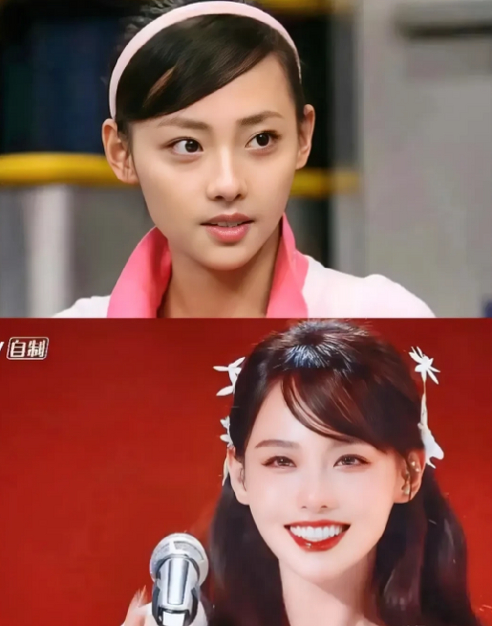 张嘉倪刚出道时vs现在,你更喜欢哪个时候的她?