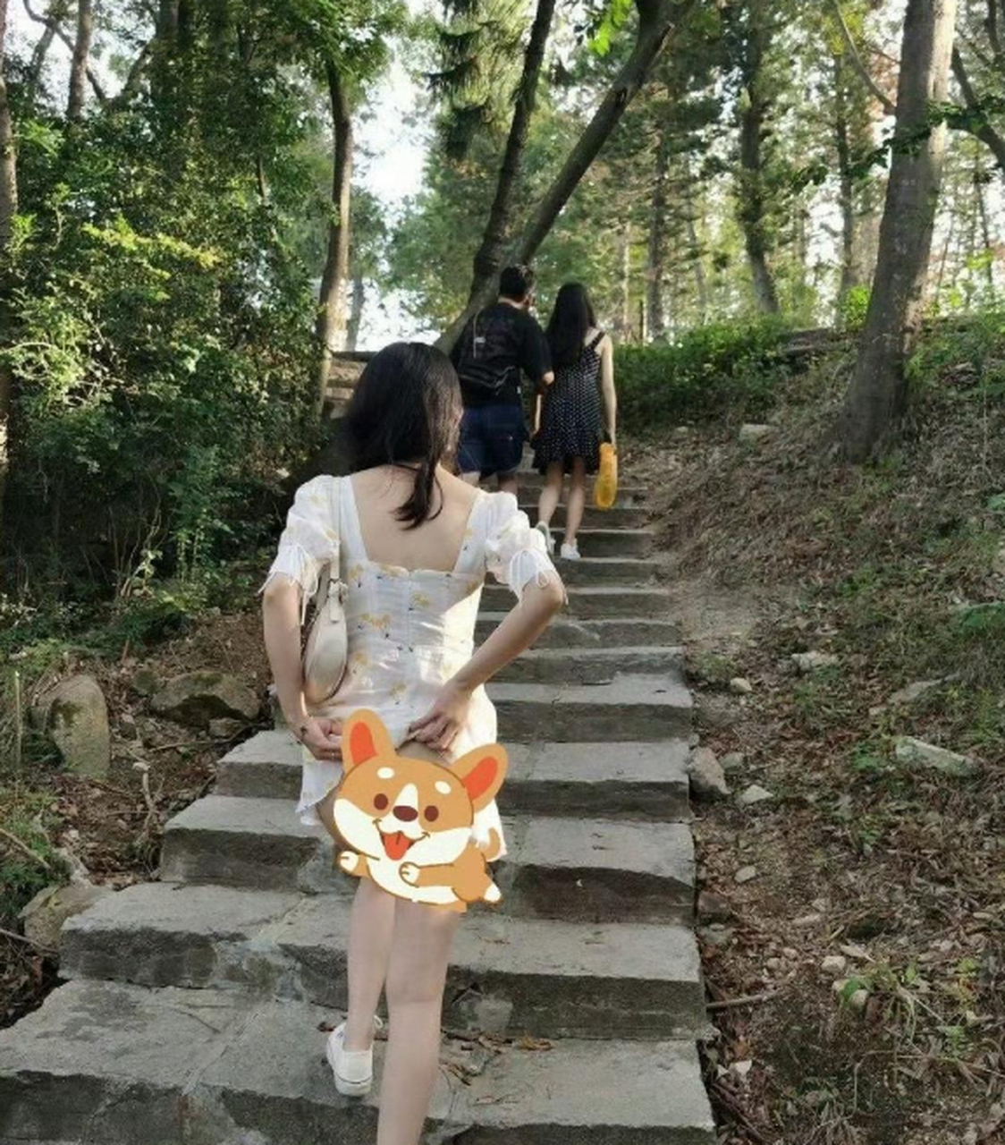 一位女生光天化日之下竟干出这种事[笑哭]