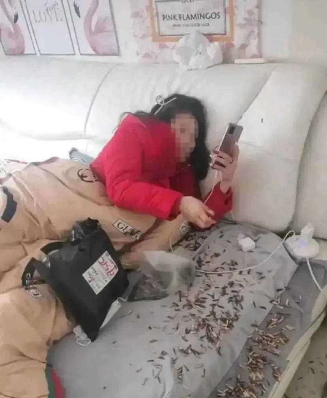 邋遢女人搞笑图片图片