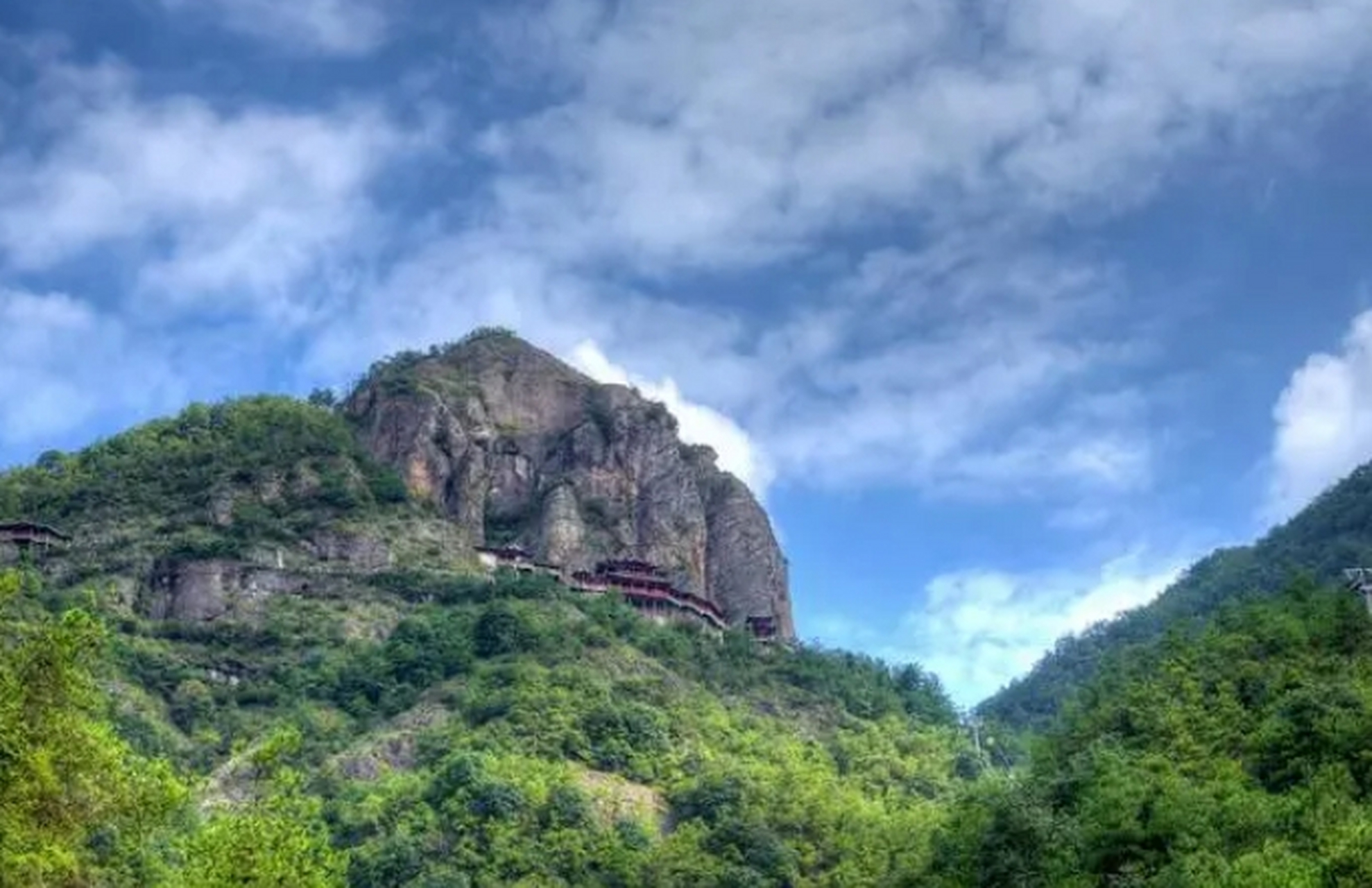 温州泰顺乌岩岭景区图片