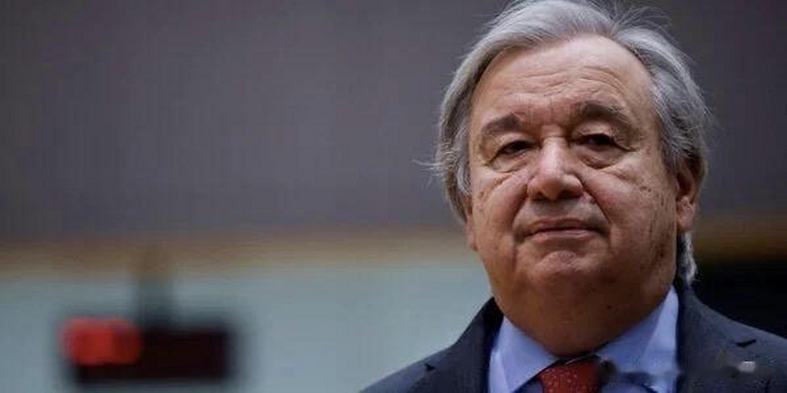 美国政府认为,联合国秘书长安东尼奥-古特雷斯对俄罗