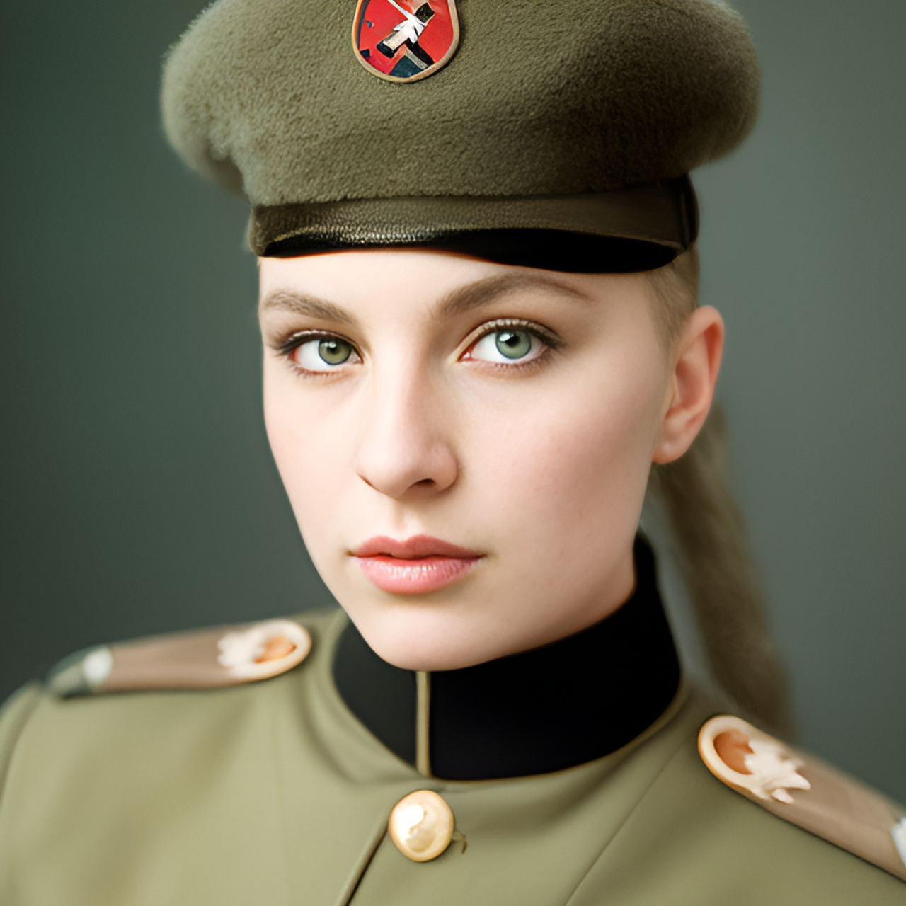 【全球最美女兵盘点之芬兰女兵】  芬兰是世界上为数不多的允许女性在