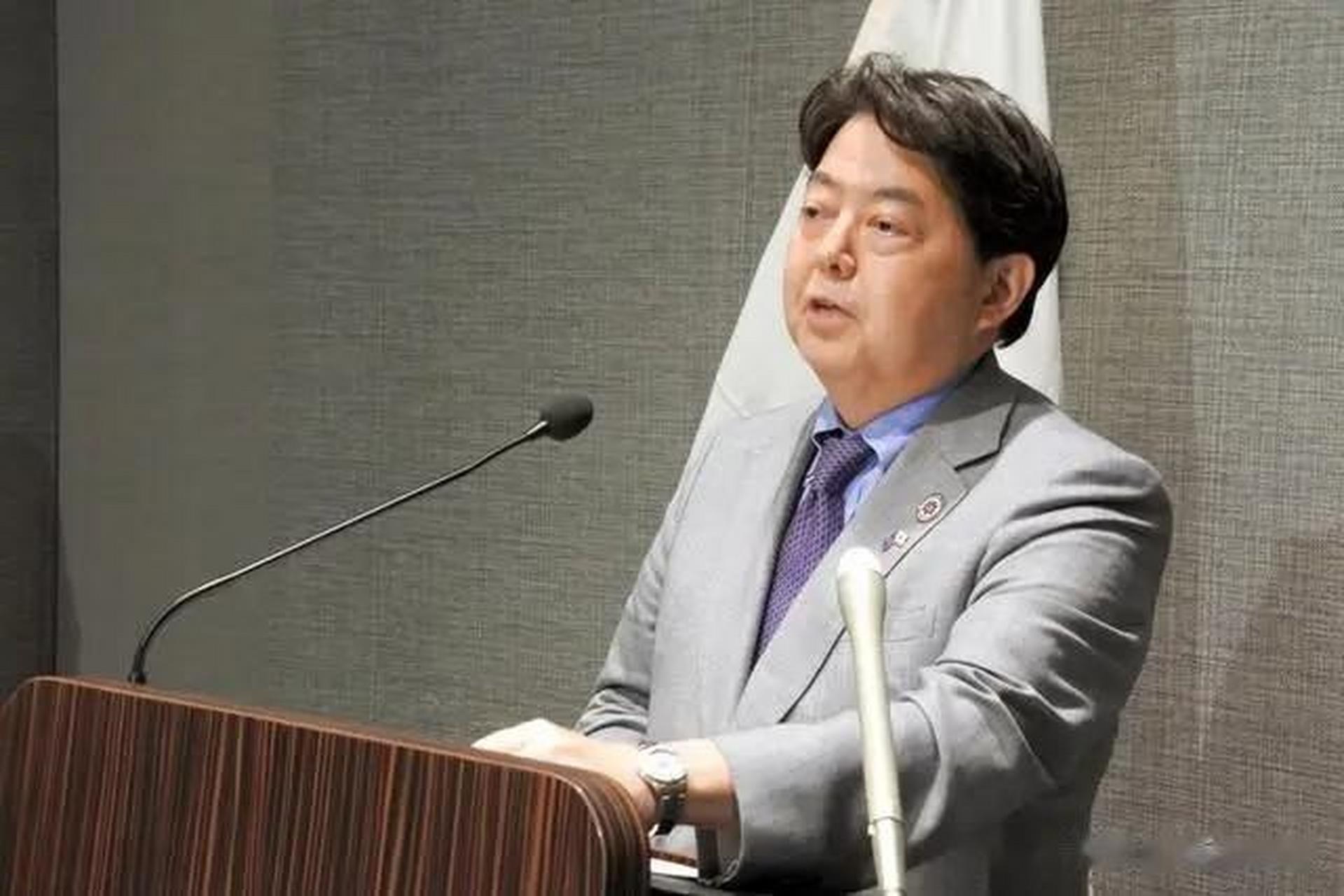 日本外相林芳正真的是来也匆匆,去也匆匆.