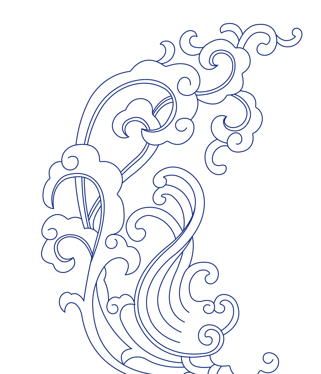 传统图案纹样-凤纹  凤纹,又称凤凰纹,凤鸟纹,是由古代象征吉祥的凤凰