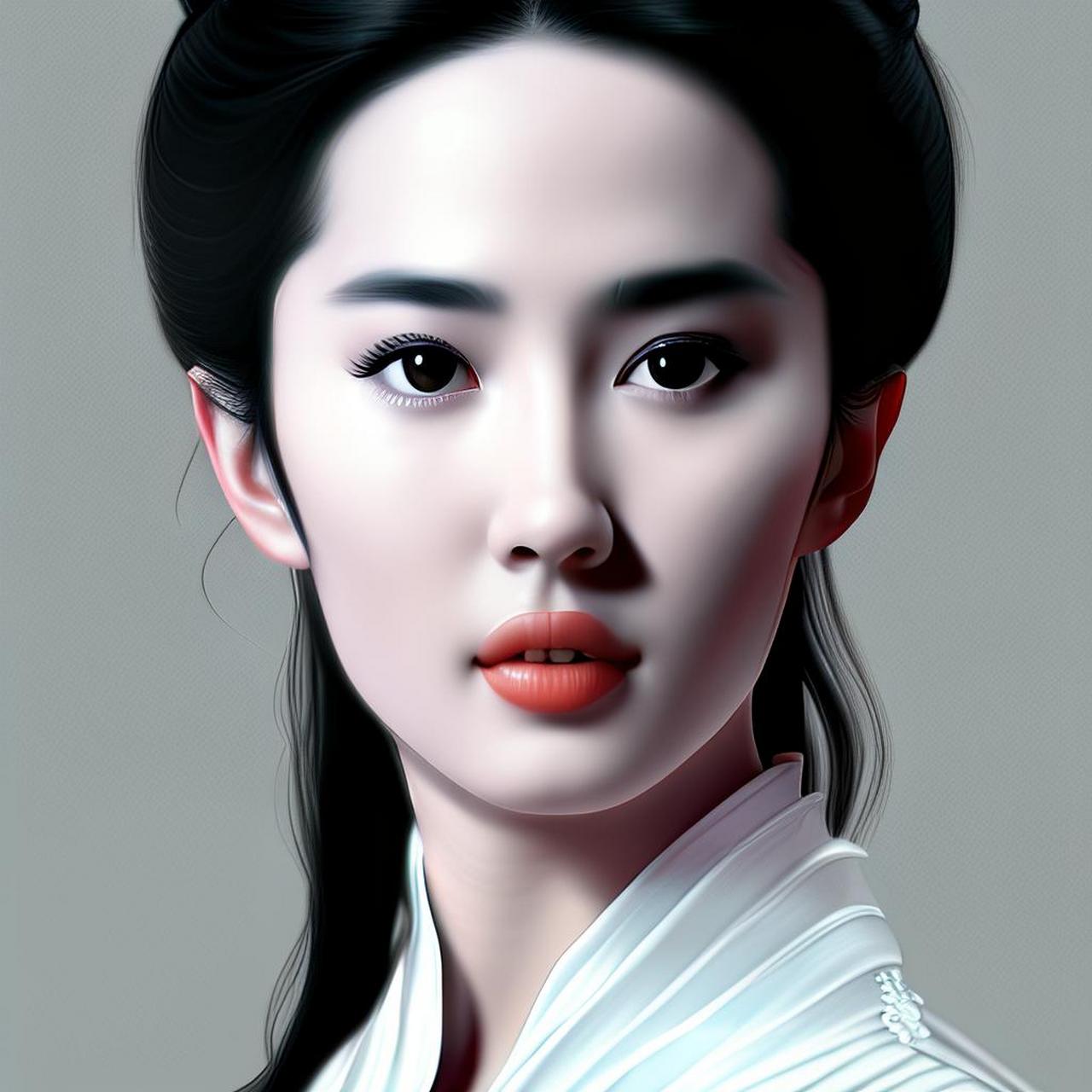 ai绘画出来的神仙姐姐刘亦菲,你觉得像不像?