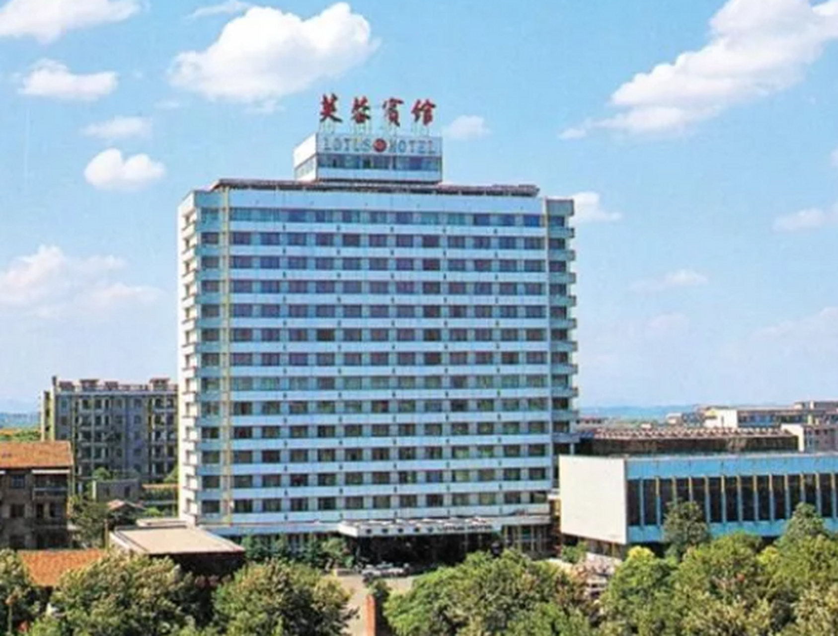 1980年的长沙芙蓉宾馆,芙蓉宾馆地处五一路,离火车站不远,曾经是湖南