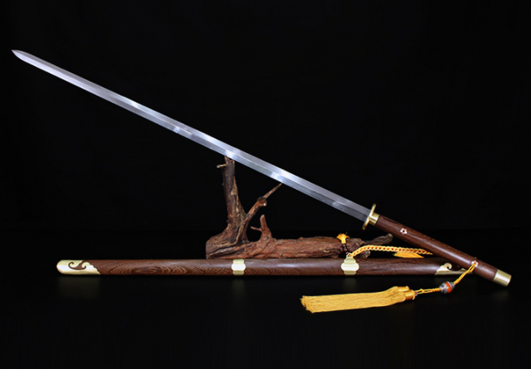 收藏# 苗剑,双手剑,中国传统冷兵器,全手工打造