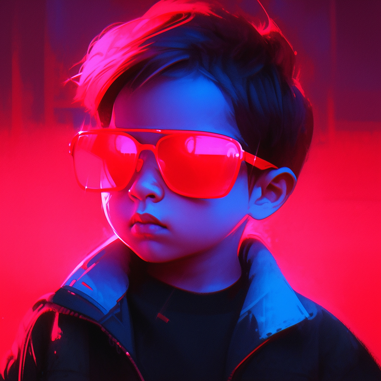 酷酷的小男孩!#小男孩