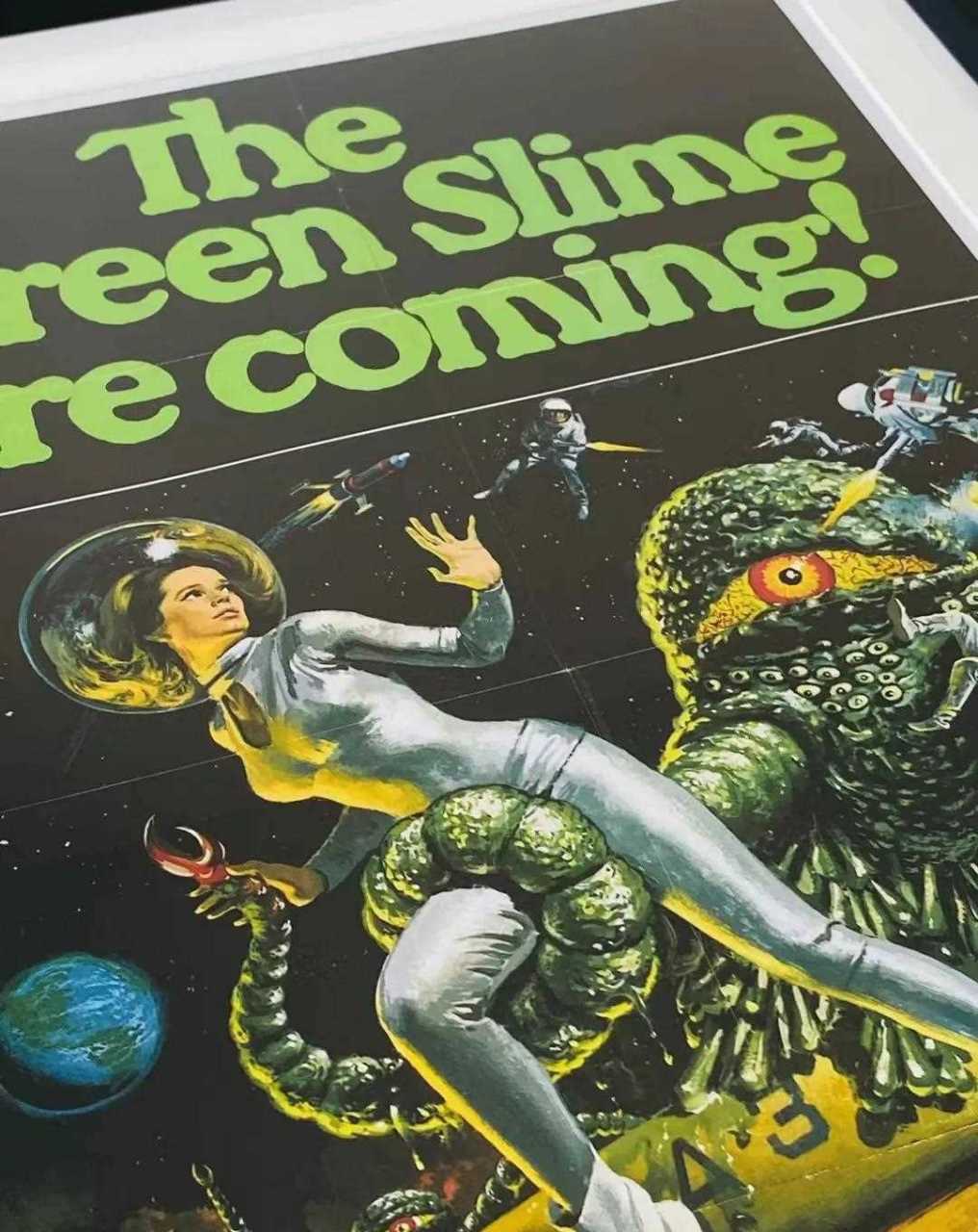 1968年日本近代电影史最重要的导演深作欣二【宇宙大作战】海报 复古