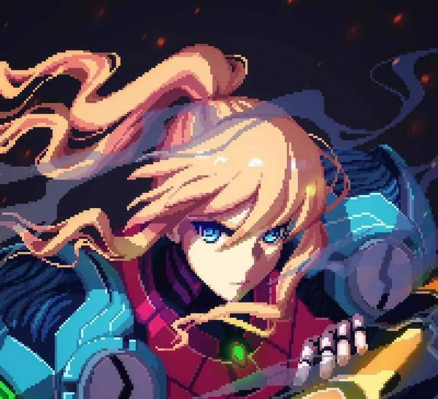 gif创作人# 不同画风的零装萨姆斯 [看]