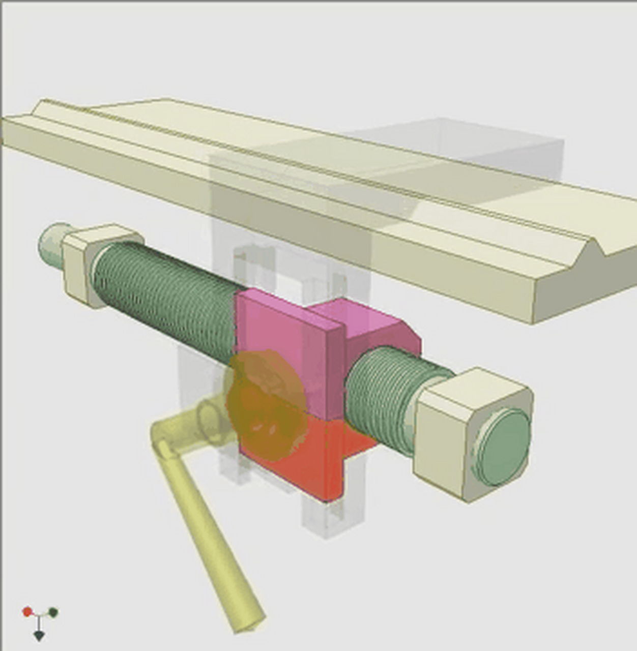 车床用开合螺母