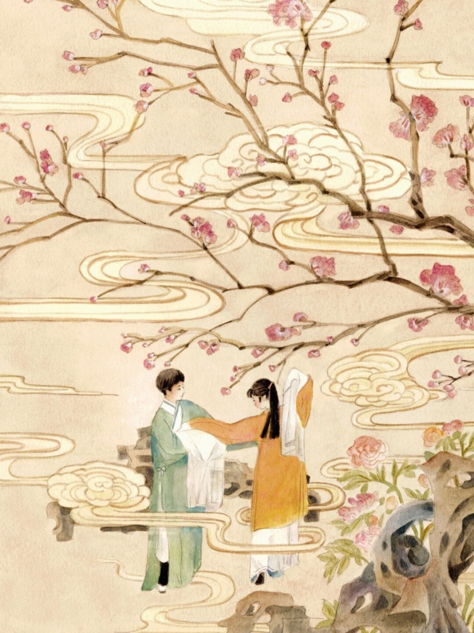 插画|游园惊梦·牡丹亭 情不知所起,一往而深