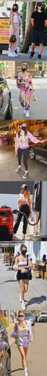 啤酒妹madisonbeer私服街拍穿搭,160变170得看她,套套都是纯欲bm风