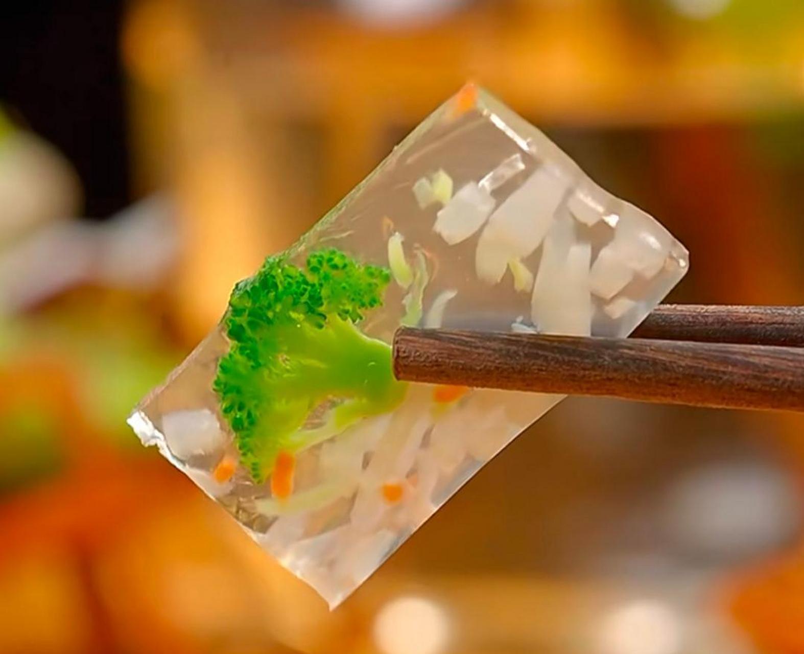 这水晶皮冻,做的太棒了.