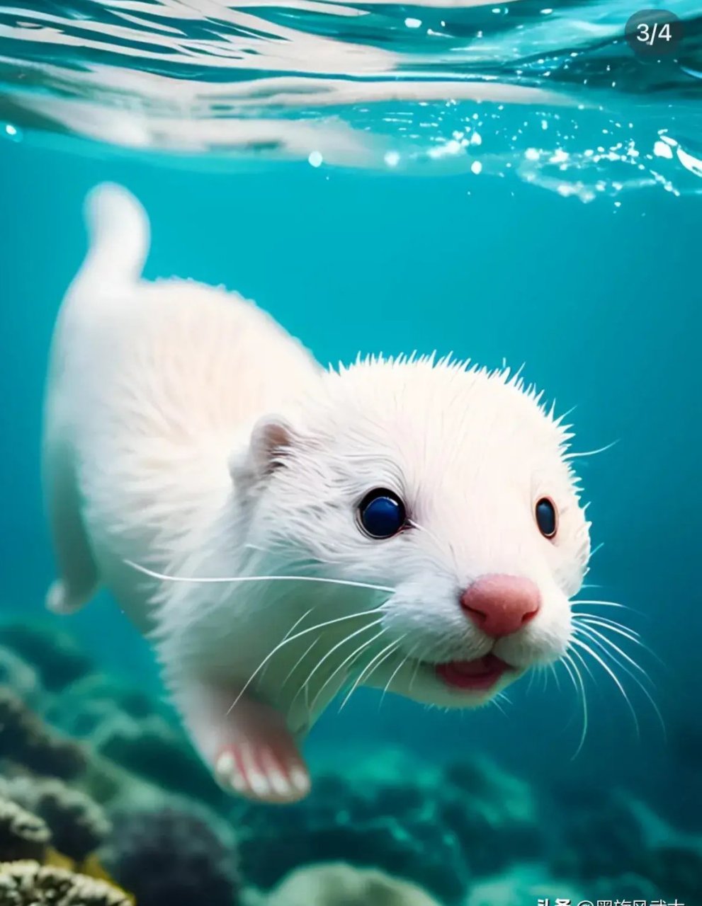 可爱的水生动物图片图片