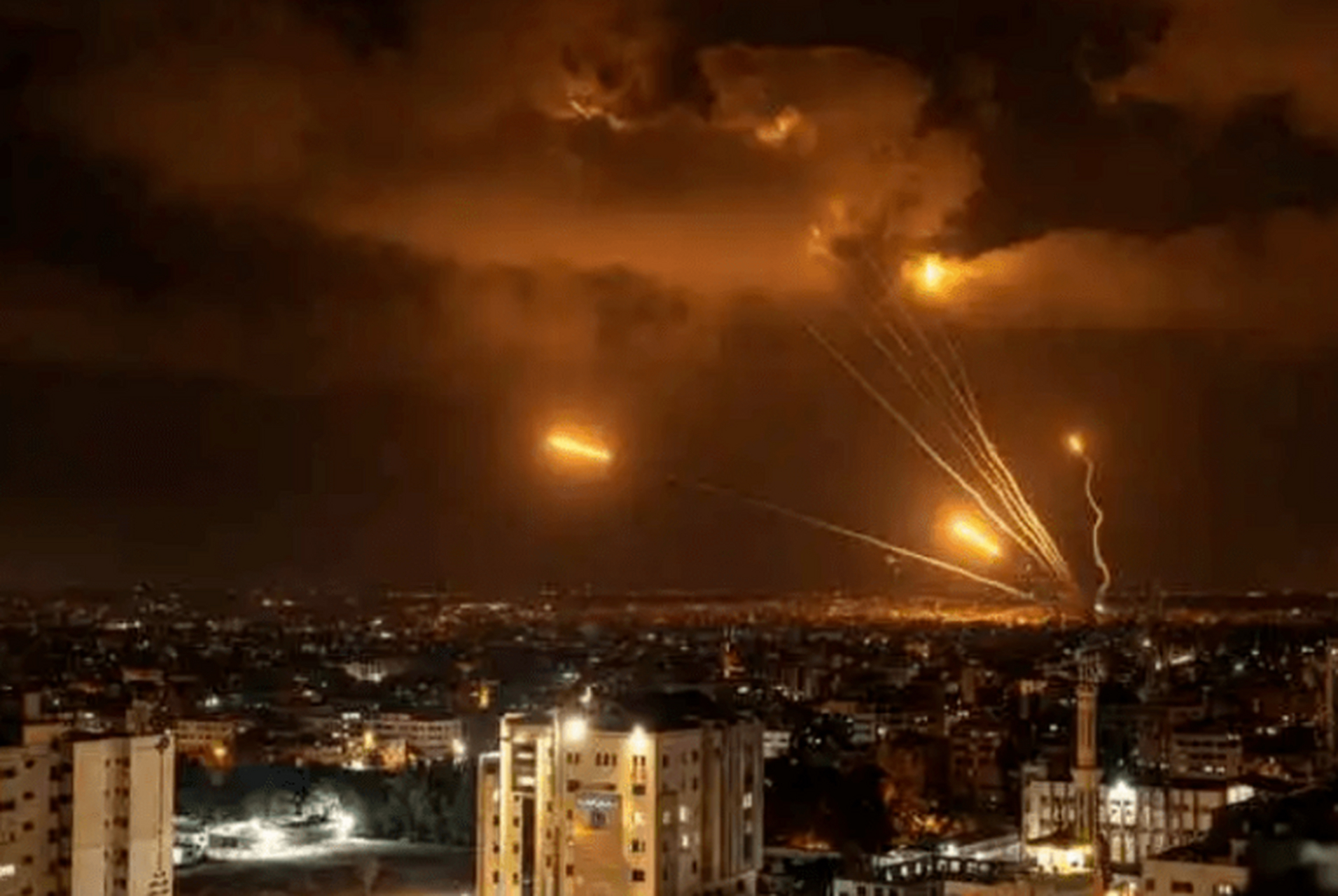 局势升级,860枚火箭弹从天而降,以色列被炸,联合国:不可接受  在此次