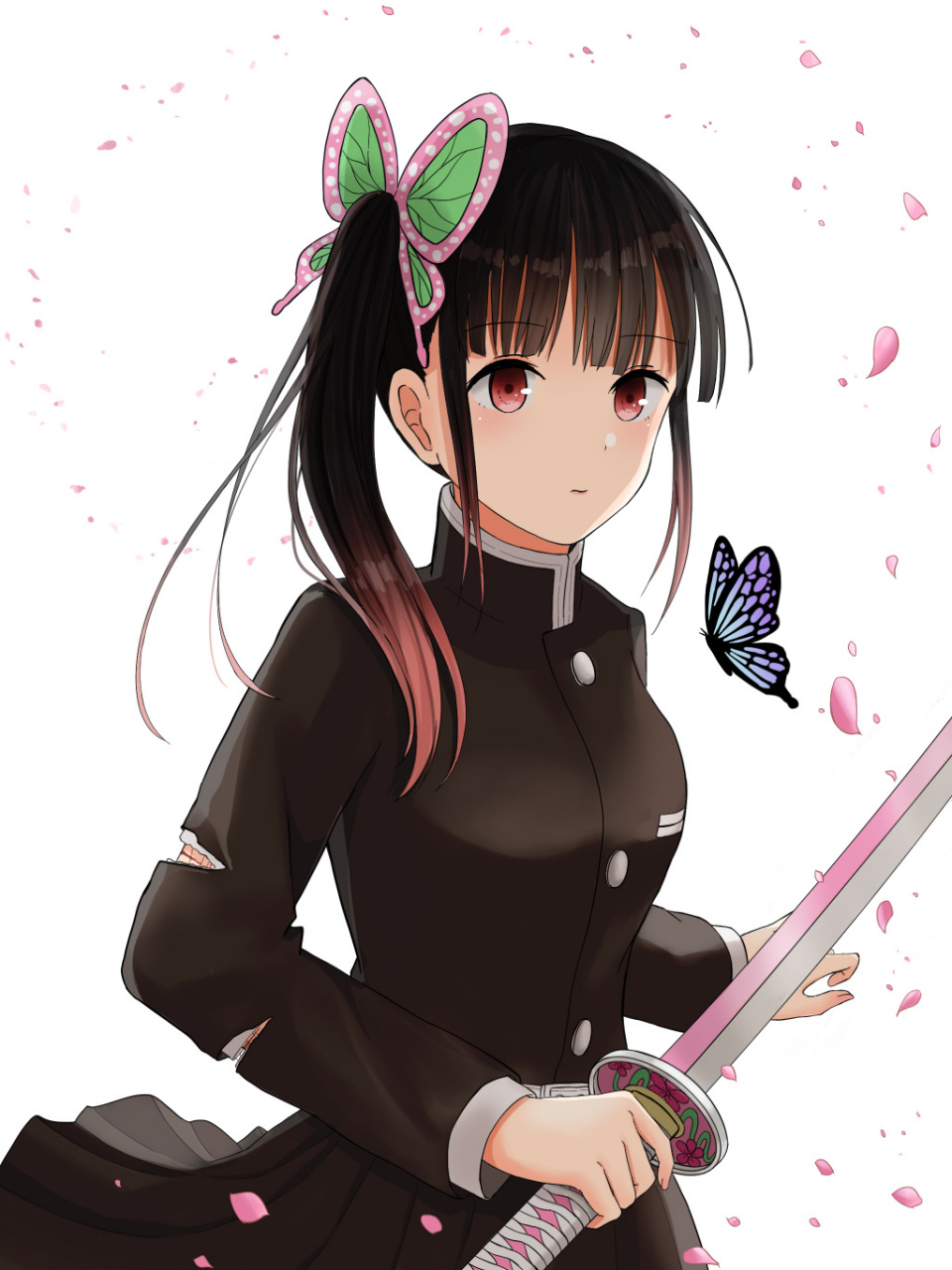 鬼灭之刃##动漫男神女神# 鬼灭之刃:花之呼吸「p id:18472299」