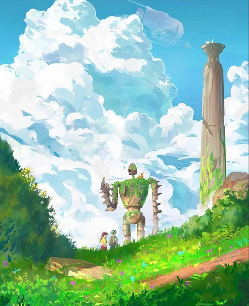 宫崎骏天空之城定档六一# 童年回忆,宫崎骏经典动画电影《天空之城》