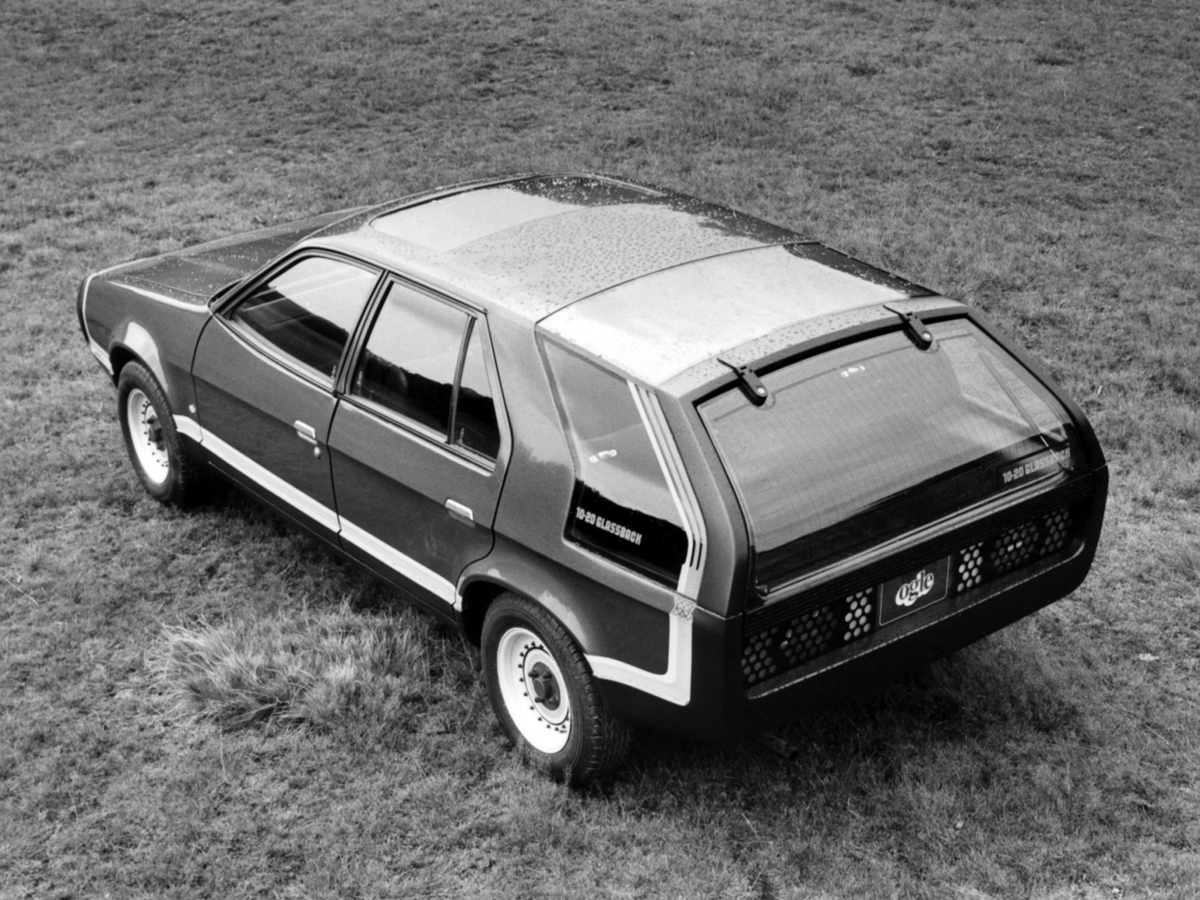 壁纸# 奥斯汀triplex 10-20 glassback concept by ogle 1978