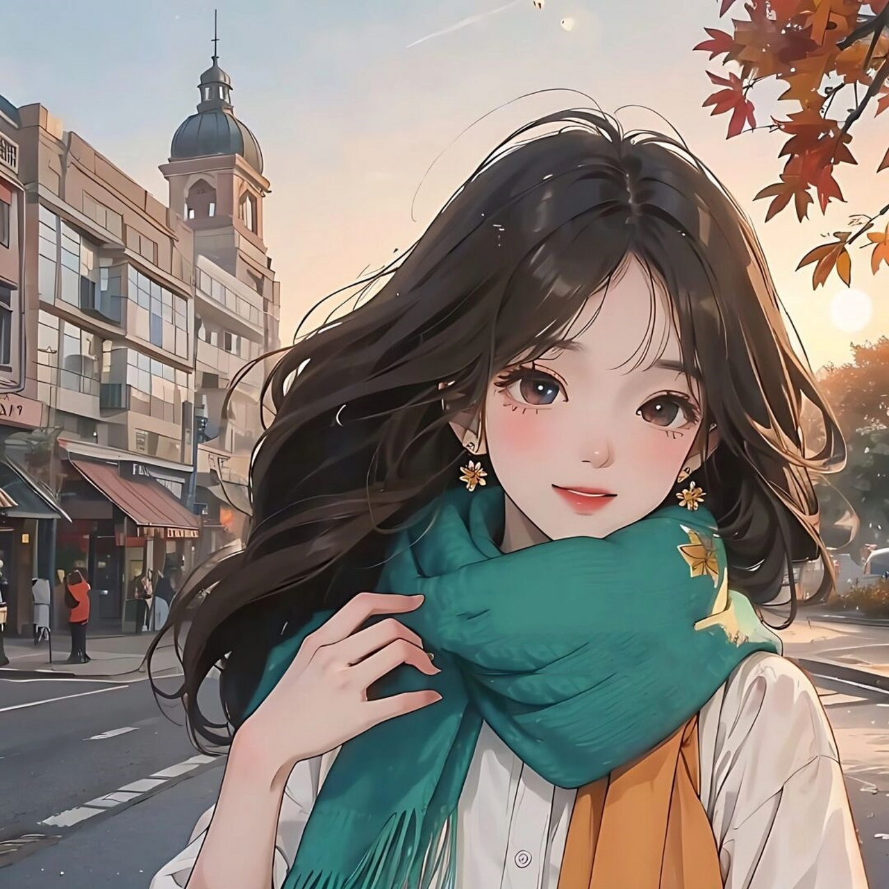 作为一个喜欢看漫画的人,我可以为你提供一些关于秋天的漫画 头像