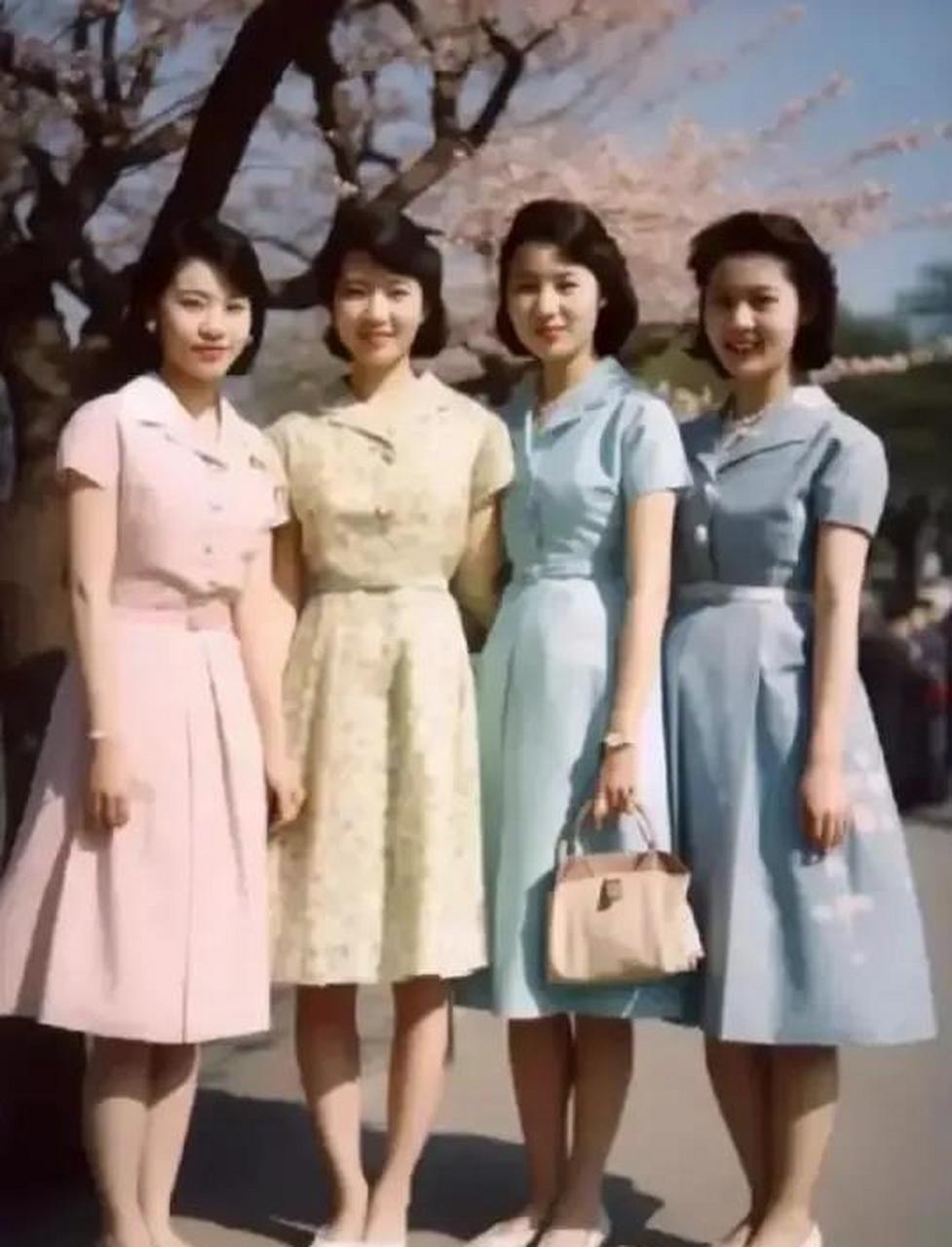 70年代穿衣服风格图片