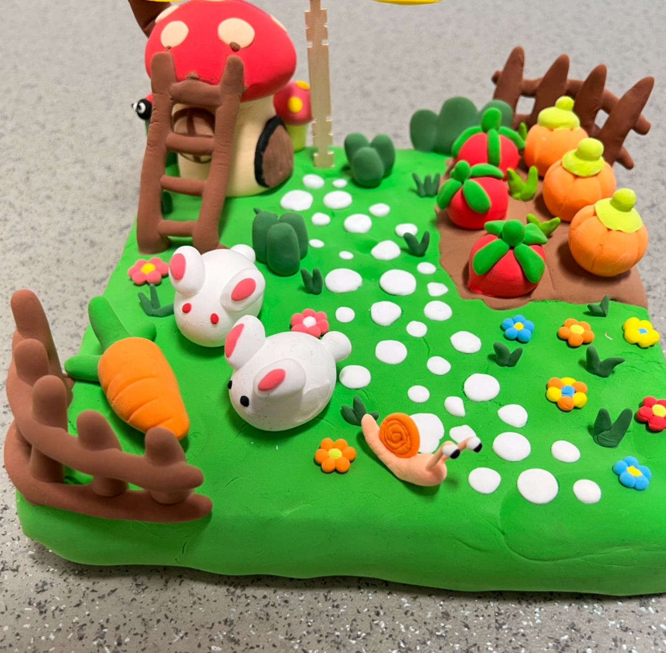 欢迎来到我的农场(上)9297969493  超轻黏土立体场景  老师