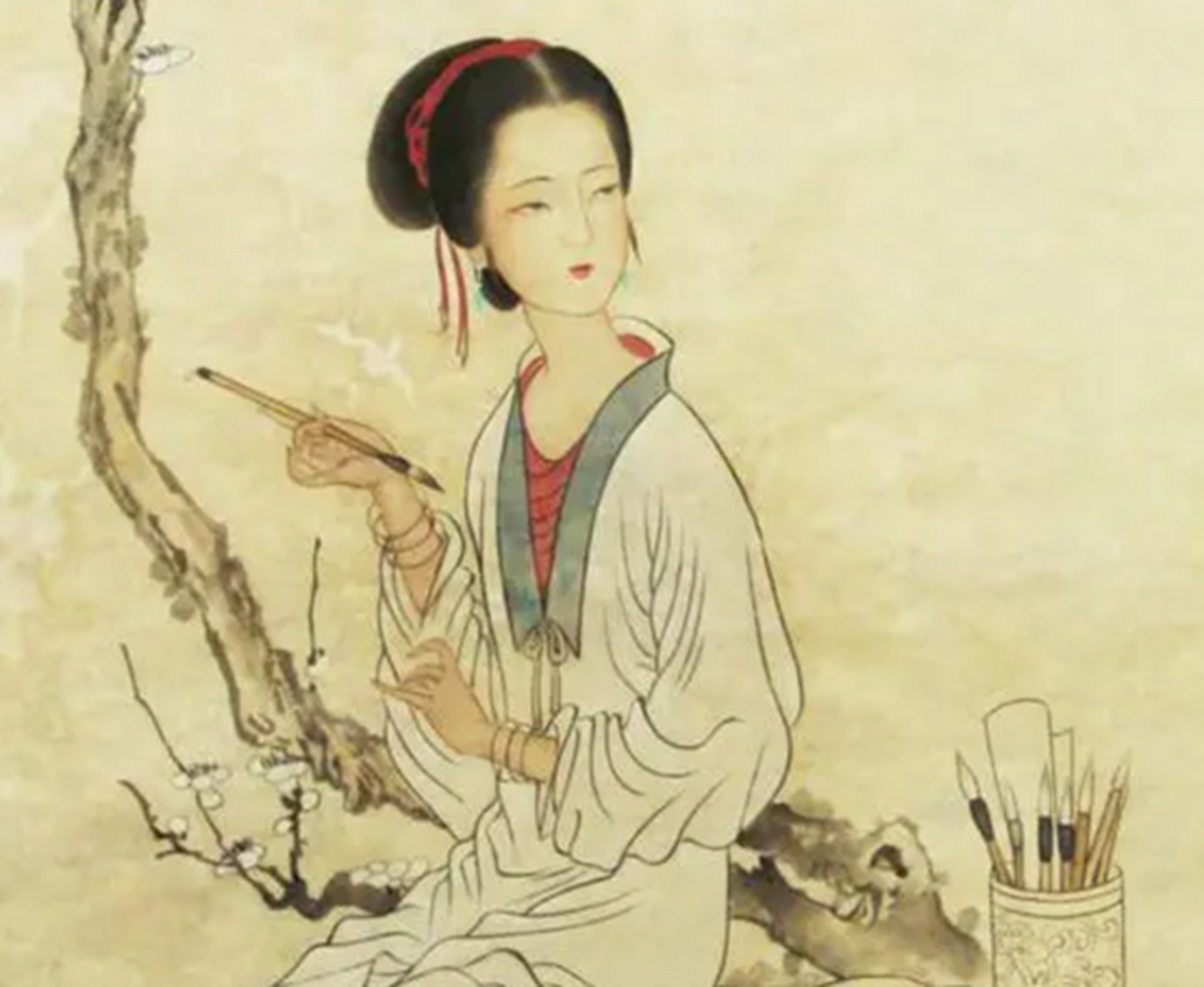 "刚刚还浓情蜜意的张汝舟突然性情大变,她一下慌了神.