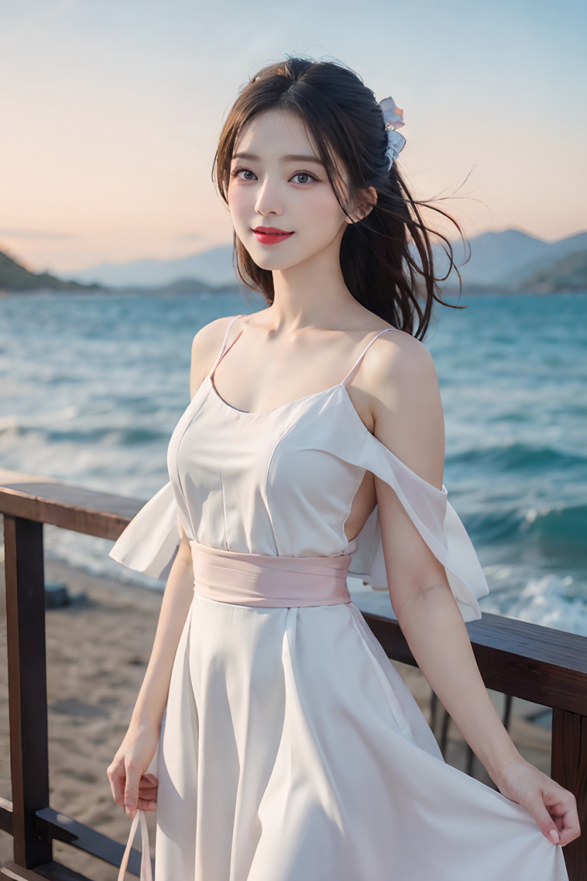 ai美图绘画丨长发飘飘的气质小仙女#ai# #ai共创计划# #ai绘画