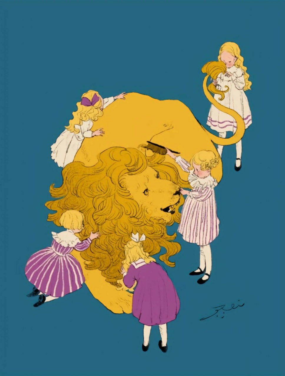 欧式娃娃  kurahashirei,一位来自日本的插画大师,以其独特的复古风