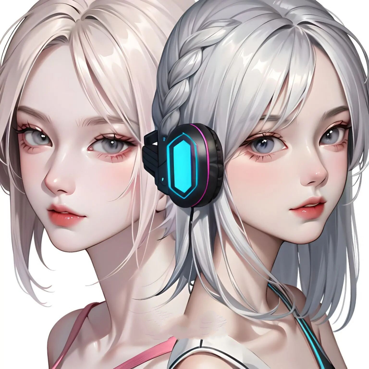 最后一组电竞少女系列啦～ 喜欢什么样的可以投稿哦