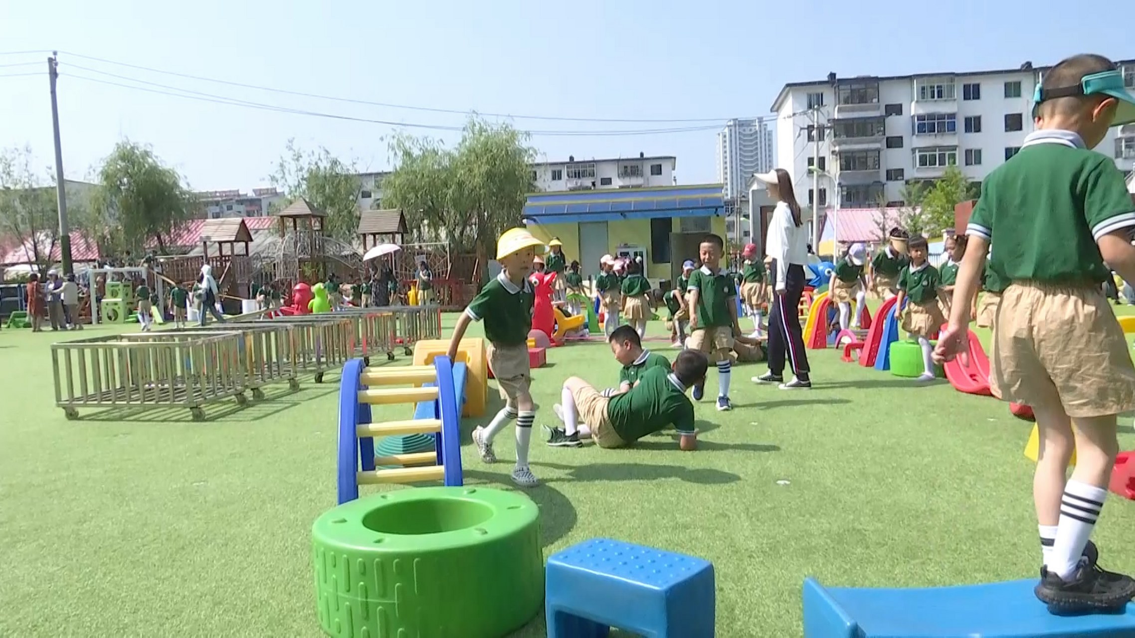 貫徹二十大遼寧在行動# 【新賓實驗幼兒園探索安吉遊戲本土化始