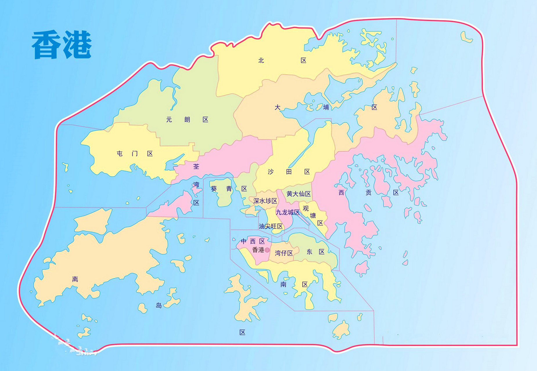 香港面积多少平方公里图片